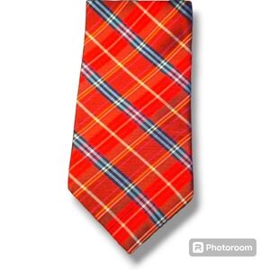 Ted Baker London Plaid Silk Tie